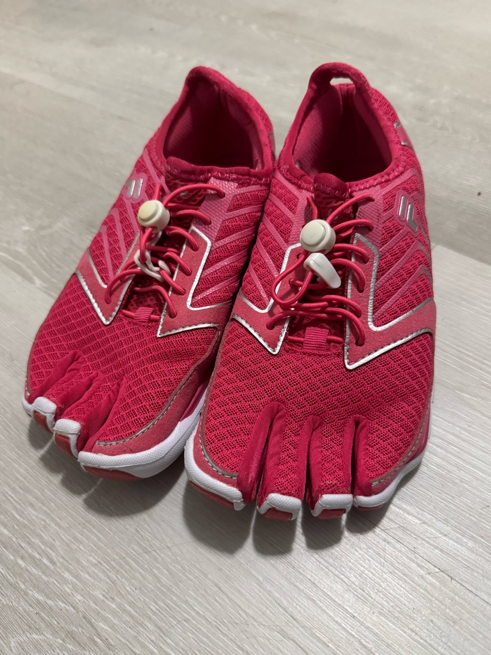 Fila Women's Skele-Toes Athletic Sneakers - Bright Pink